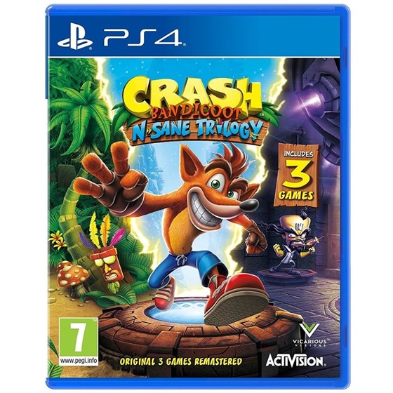 PS4 igra Crash Bandicoot N. Sane Trilogy 2.0  P/N: 88222EN 