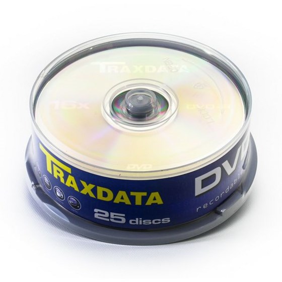 Medij Traxdata DVD-R 16x Spindle 25kom P/N: 9077A3ITRA014