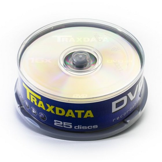 Medij Traxdata DVD-R 16x Spindle 25kom P/N: 9077A3ITRA014 