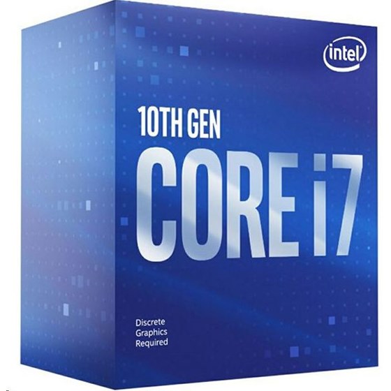 Procesor Intel Core i7-10700F (8C/16T, 2.90GHz/4.80GHz, 16MB) Socket 1200 P/N: BX8070110700F 