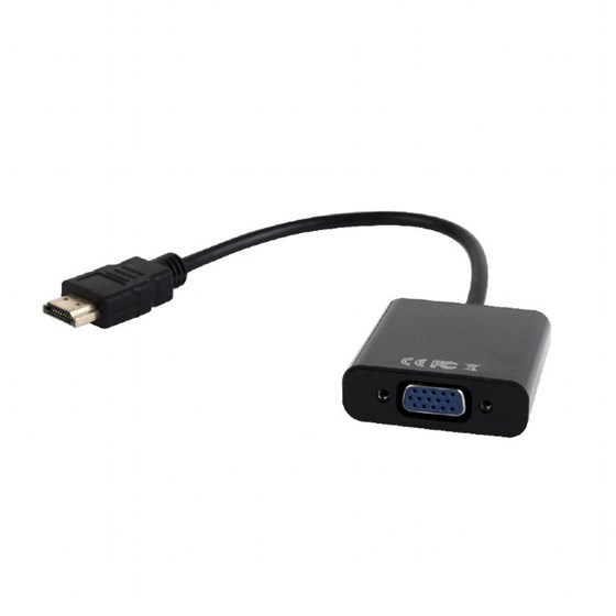 Adapter HDMI M - VGA F Gembird P/N: A-HDMI-VGA-03