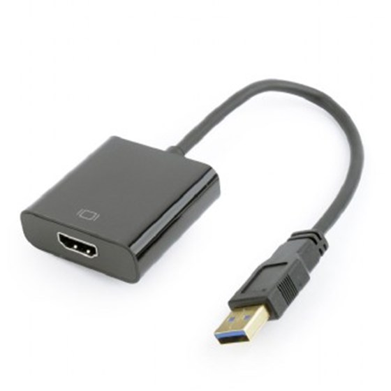 Adapter USB 3.0 M - HDMI F Gembird P/N: A-USB3-HDMI-02 