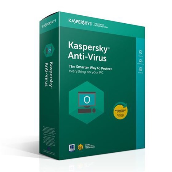 Software Kaspersky Anti-Virus 1D 1Y renewal  P/N: 0790710 