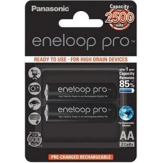 Baterije Eneloop Pro Punjive 2x AA P/N: BK-3HCCE2BE