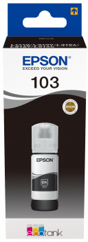 Tinta Epson 103 EcoTank Black P/N: C13T00S14A