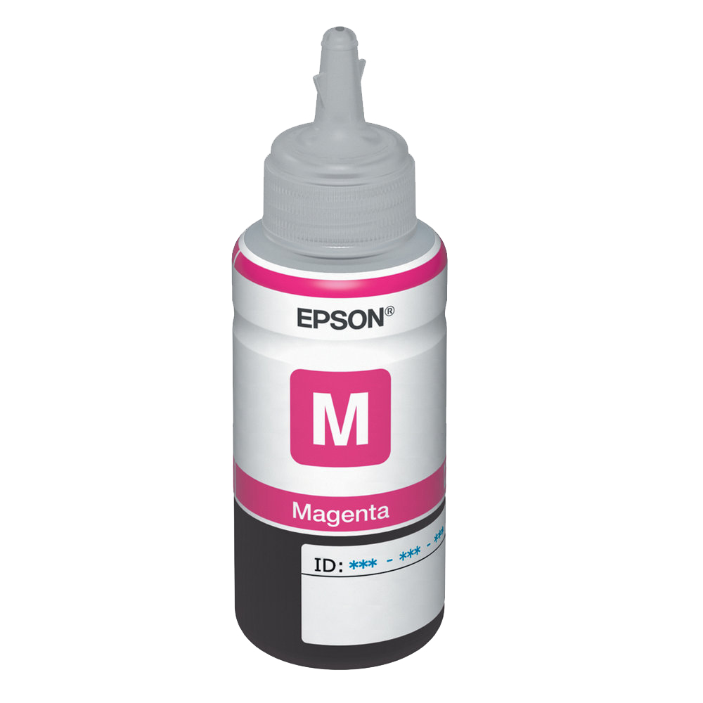 Tinta Epson T6643 CISS Magenta P/N: C13T66434A