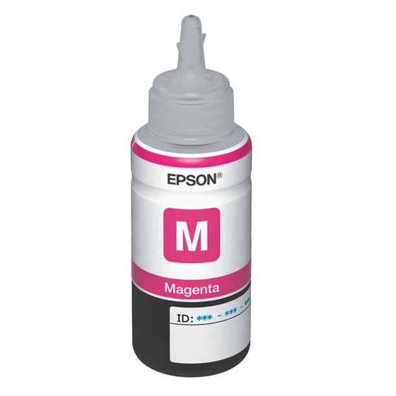 Tinta Epson T6643 CISS Magenta P/N: C13T66434A 