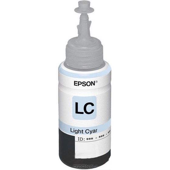 Tinta Epson T6735 Light Cyan P/N: C13T67354A