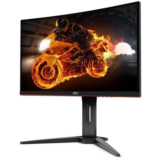 Monitor AOC C24G1 Gaming 144Hz FreeSync Curved 24" LCD 1920x1080 3000:1 250cd/m2 1ms D-Sub 2xHDMI DisplayPort P/N: C24G1