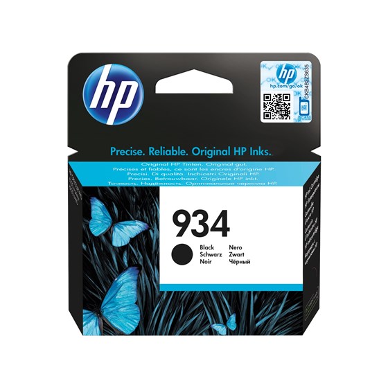 Tinta HP No.934 Black P/N: C2P19AE
