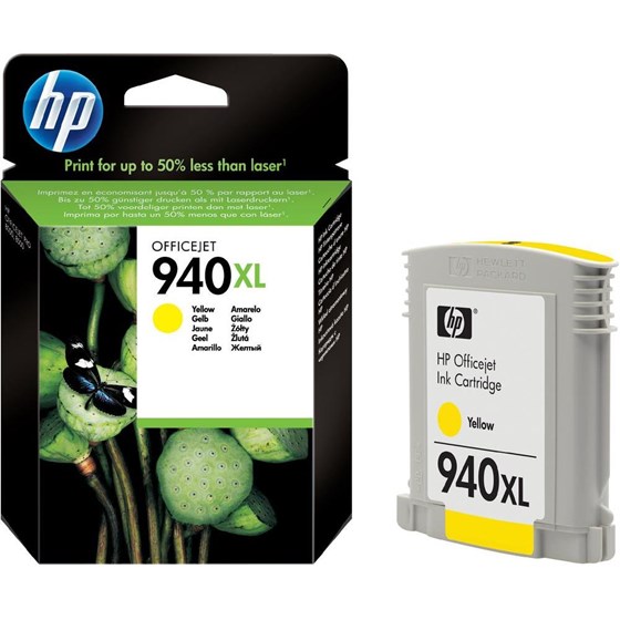 Tinta HP No.940XL Yellow P/N: C4909AE