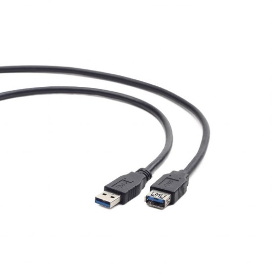 Kabel USB 3.0 M - USB 3.0 F 3m Crni Gembird  P/N: CCP-USB3-AMAF-10 