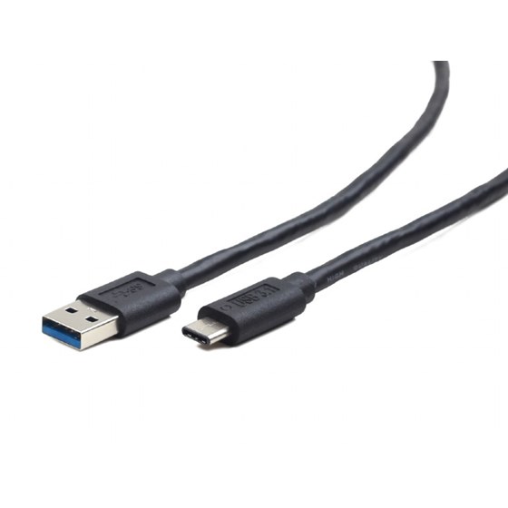 Kabel USB A 3.0 - USB C 1m Gembird crni P/N: CCP-USB3-AMCM-1M