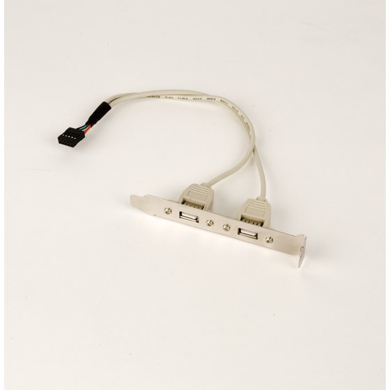 Adapter Receptacle on bracket 10P housing 25cm Gembird P/N: CCUSBRECEPTACLE