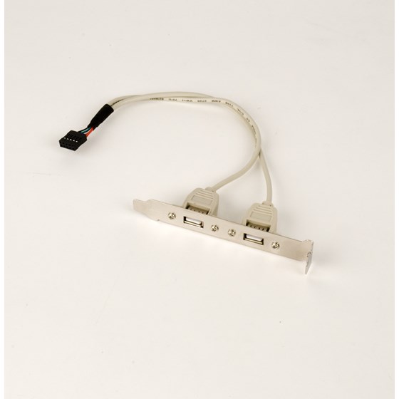 Adapter Receptacle on bracket 10P housing 25cm Gembird (ČIŠĆENJE ZALIHA) P/N: CCUSBRECEPTACLE 