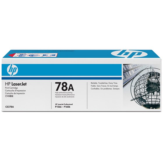 Toner HP LaserJet 78A Black P/N: CE278A