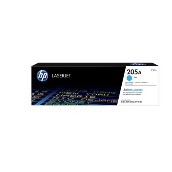 Toner HP Color LaserJet 205A Cyan P/N: CF531A 