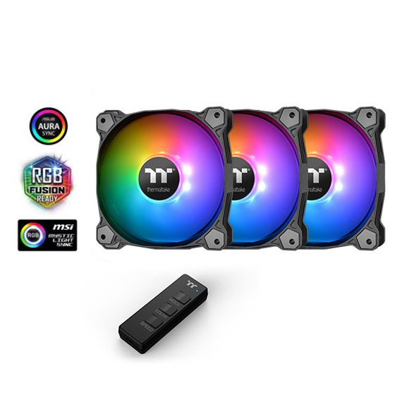 Ventilator Thermaltake Pure 14 ARGB Premium, 3 Pack P/N: CL-F080-PL14SW-A