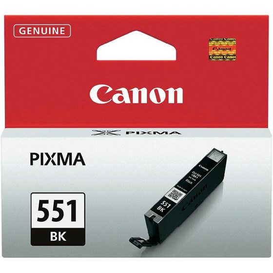 Tinta Canon 551BK Black P/N: CLI-551BK 