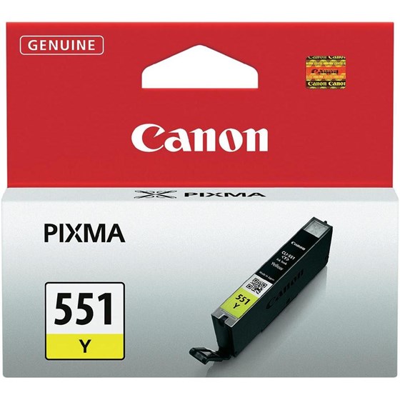 Tinta Canon 551Y Yellow P/N: CLI-551Y 