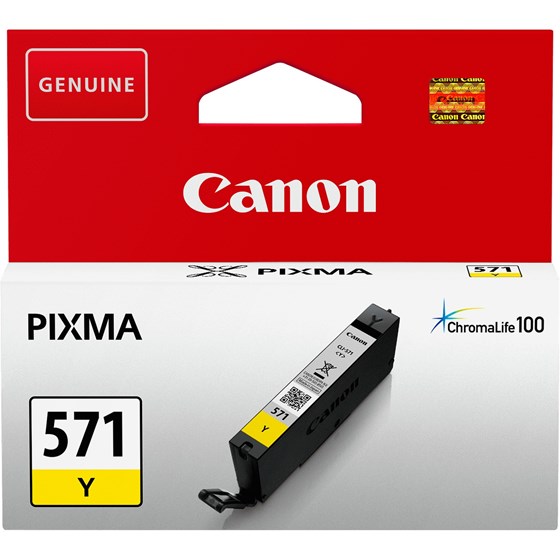 Tinta Canon 571 Yellow P/N: CLI-571Y 