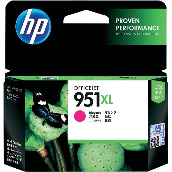 Tinta HP No.951XL Magenta P/N: CN047AE