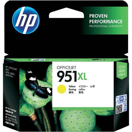 Tinta HP 951XL Yellow P/N: CN048AE 