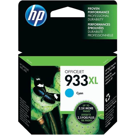 Tinta HP 933XL Cyan P/N: CN054AE 