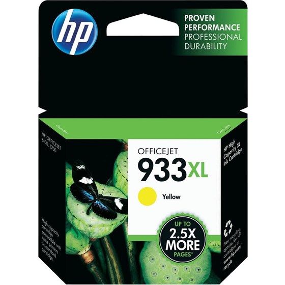Tinta HP 933XL Yellow P/N: CN056AE 