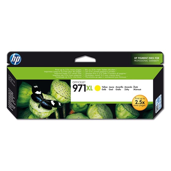 Tinta HP No.971XL Yellow P/N: CN628AE