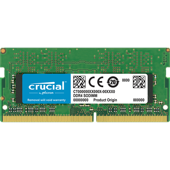 Memorija za prijenosnike 16GB DDR4 2666MHz Crucial P/N: CT16G4SFD8266 