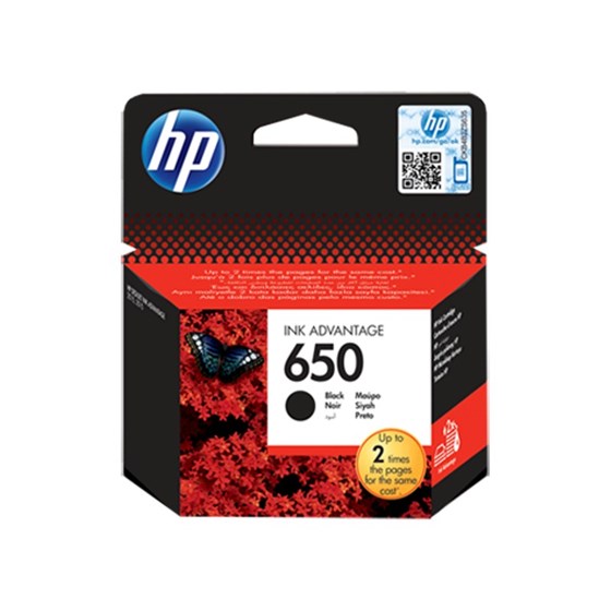 Tinta HP 650 Black P/N: CZ101AE 