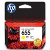 Tinta HP 655 Yellow P/N: CZ112AE 