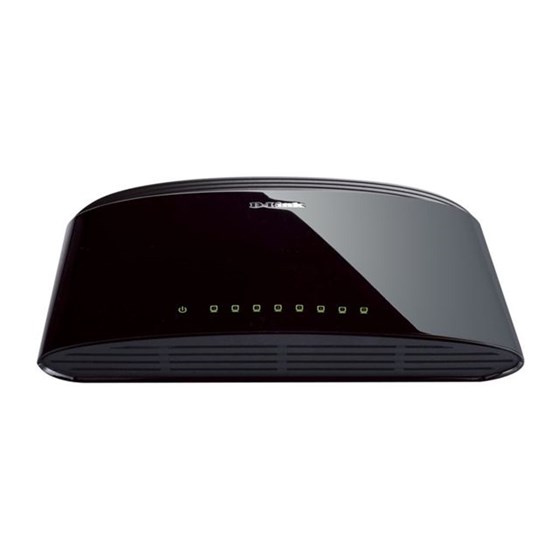 D-Link DES-1008D/E, 8-Port 10/100 Unmanaged Desktop Switch