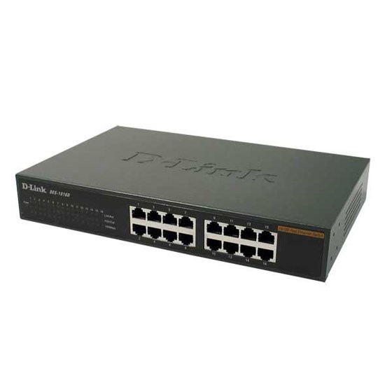D-Link Switch 16-port 10/100 Mbps P/N: DES-1016D 