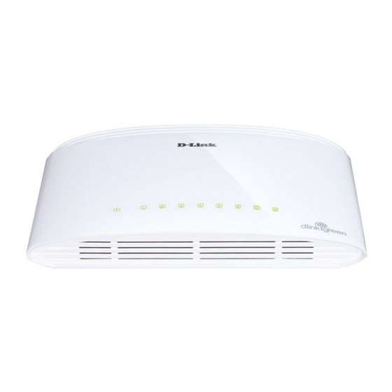 D-Link Switch 8-port 10/100/1000Mbps P/N: DGS-1008D/E