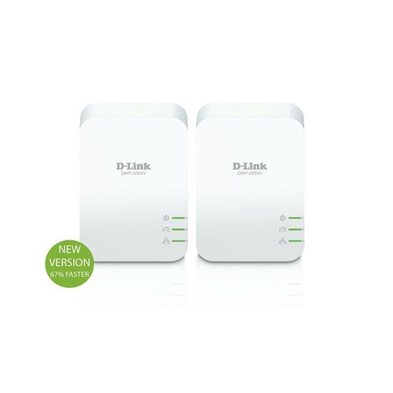 D-Link PowerLine AV2 1000 Gigabit Starter Kit (ČIŠĆENJE ZALIHA) P/N: DHP-601AV/E