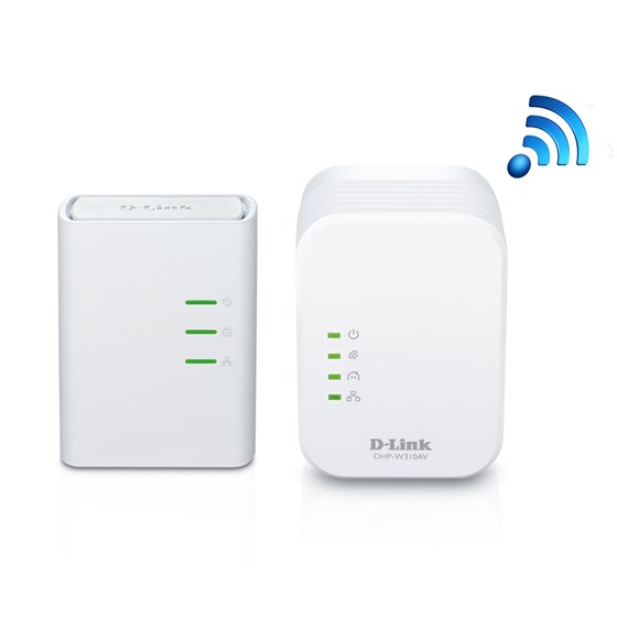 D-Link PowerLine AV 500 Wireless N Mini Starter Kit P/N: DHP-W311AV/E