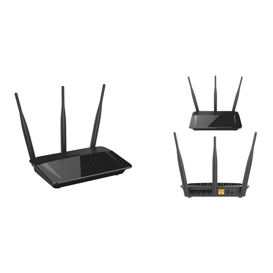 D-Link Wireless AC750 Dual Band Router P/N: DIR-809/E