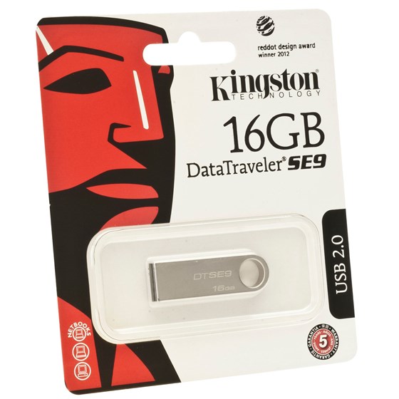 Memorija USB 2.0 Stick 16GB Kingston Flash Drive DT SE9H P/N: DTSE9H/16GB 