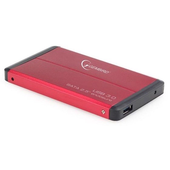 Eksterno kućište Gembird 2.5" SATA HDD/SSD USB 3.0 Crveno P/N: EE2-U3S-2-R 