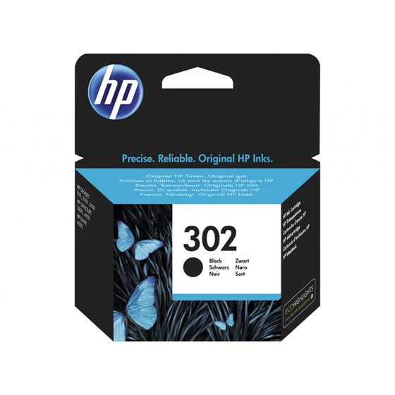 Tinta HP No.302 Black P/N: F6U66AE
