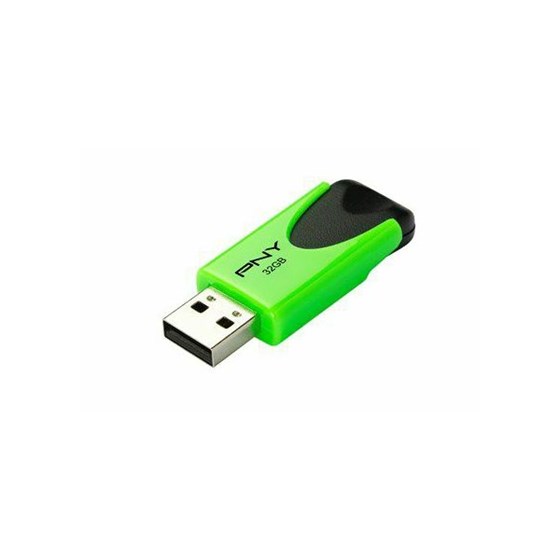 Memorija USB 2.0 Stick 32GB PNY Attache N1 zeleni P/N: FD32GATT4NEOKGR-EF 