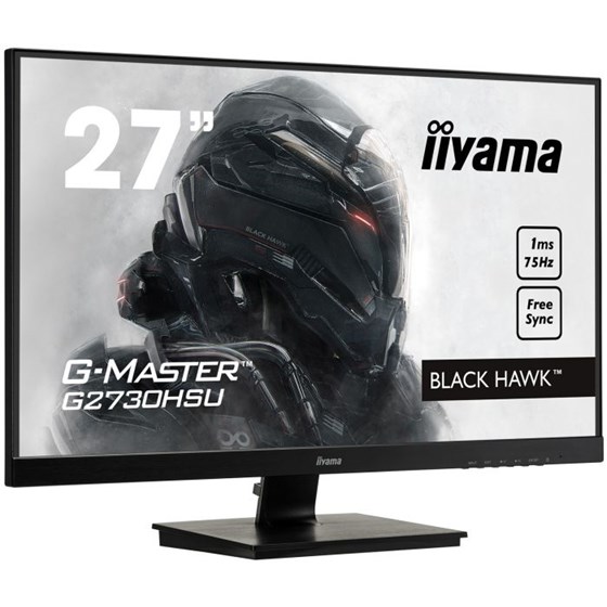 Monitor Iiyama G-Master G2730HSU-B1 27" LED 1920x1080 1000:1 250cd/m2 1ms VGA HDMI DisplayPort P/N: G2730HSU-B1