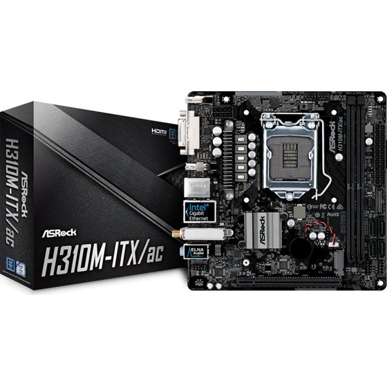 Matična ploča MBO Asrock H310M-ITX/AC Socket 1151 P/N: H310M-ITX/AC