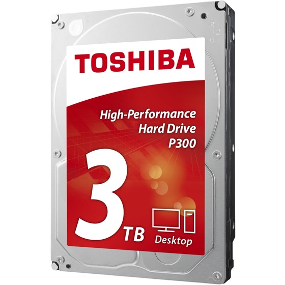 HDD 3TB Toshiba P300 3,5" SATA III 7200rpm 64MB P/N: HDWD130UZSVA