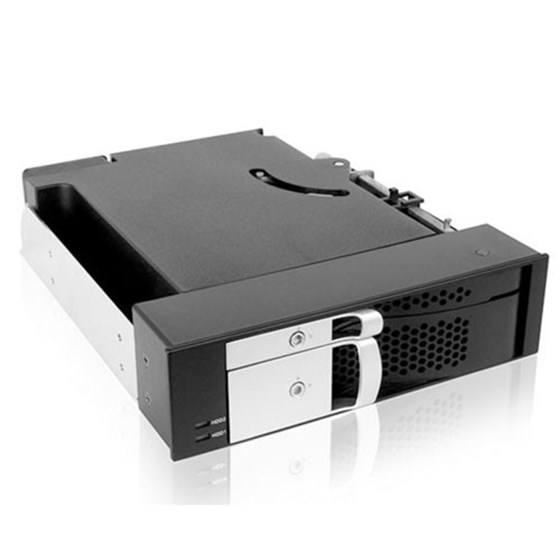 Interna ladica IcyBox RaidSonic 2.5" / 3.5" SATA HDD HotSwap 5.25" P/N: IB-172SK-B
