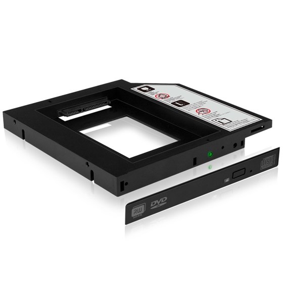 Interna ladica IcyBox TS08 ultraslim 9.5mm za prijenosnike za 2.5" SATA HDD/SSD P/N: IB-AC640