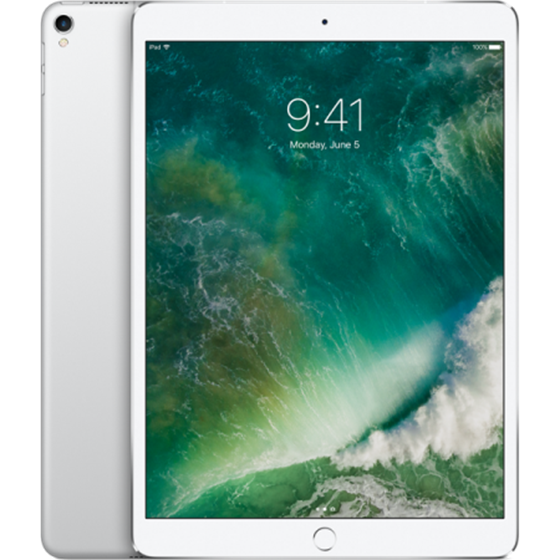 Tablet Apple iPad Pro Wi-Fi + Cellular A10X 256GB iOS 10 10.5'' LED Retina Multi-Touch Silver P/N: mphh2hc/a