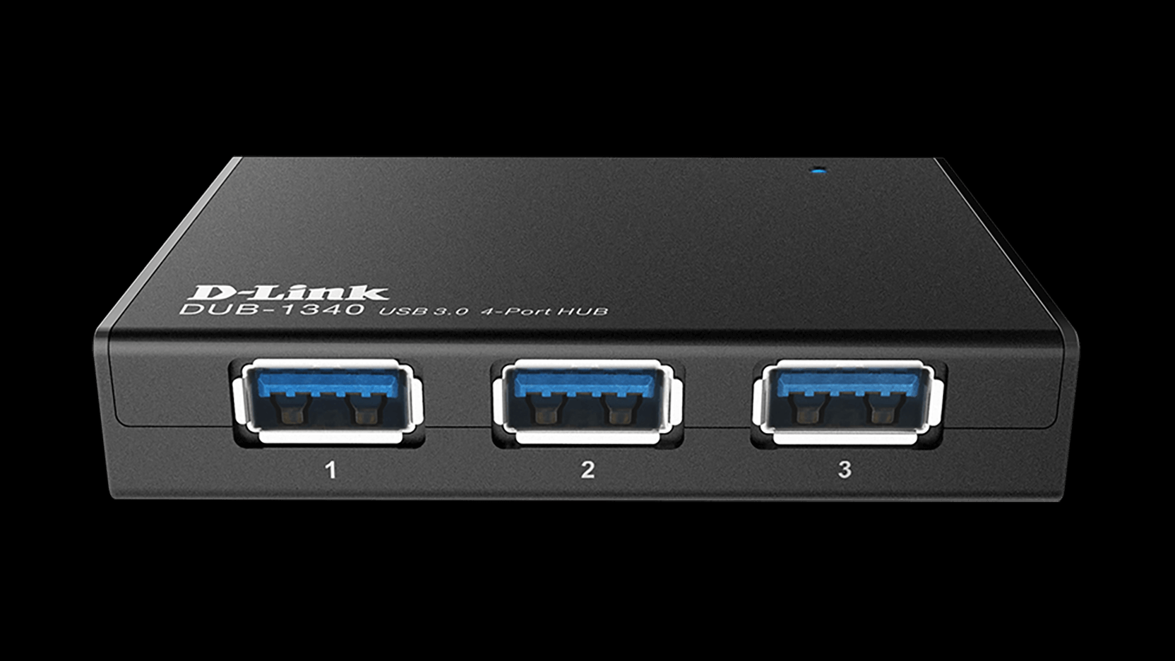 D-Link HUB USB 3.0 4-port + AC Power Supply P/N: DUB-1340/E